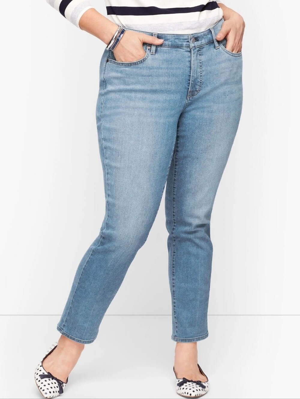 Talbots Flawless Five Pocket Slim Ankle Jean